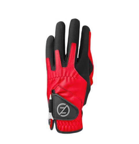 NEW Zero Friction Men's Performance Red OSFM - LH Glove For RH Golfer