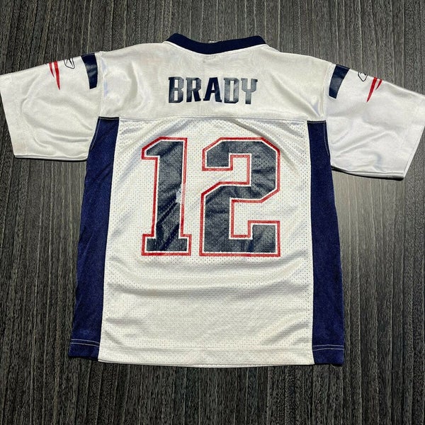 Tom Brady New England Patriots Jersey Youth Medium Boys NFL Football Reebok  12