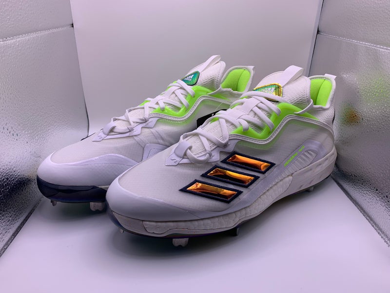 Adidas Men’s Sz 14.0 Icon 6 Boost ECP Prism Metal Baseball Cleat