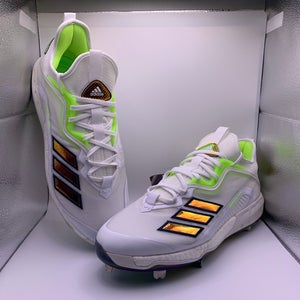 Adidas Men’s Sz 14.0 Icon 6 Boost ECP Prism Metal Baseball Cleat