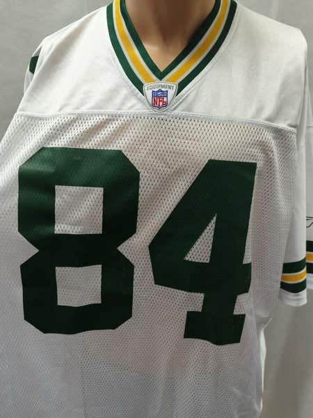 Green Bay Packers Reebok Custom Jersey XL White NFL | SidelineSwap