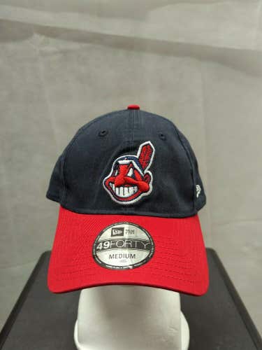 NWS Cleveland Indians Cheif Wahoo New Era 49forty M MLB
