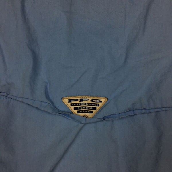 Vintage Columbia PFG Performance Fishing Gear Button Up Vented