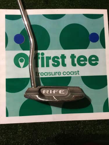 Rife 400 Mid Mallet CNC Face Milled 303 Mild Stainless Putter 35 Inches (RH)