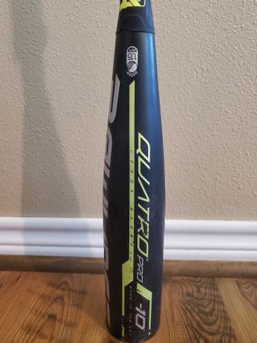 Used 2019 Rawlings Composite Quatro Pro Bat (-10) 18 oz 28"