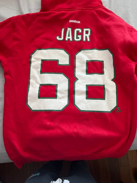New Jersey Devils Jaromir Jagr Official Red Reebok Premier Women's  Alternate NHL Hockey Jersey S,M,L,XL,XXL,XXXL,XXXXL