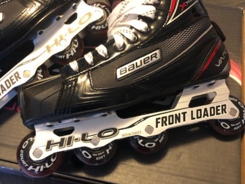 Used Bauer X700 GOALIE Inline Skates Regular Width Size 9.5