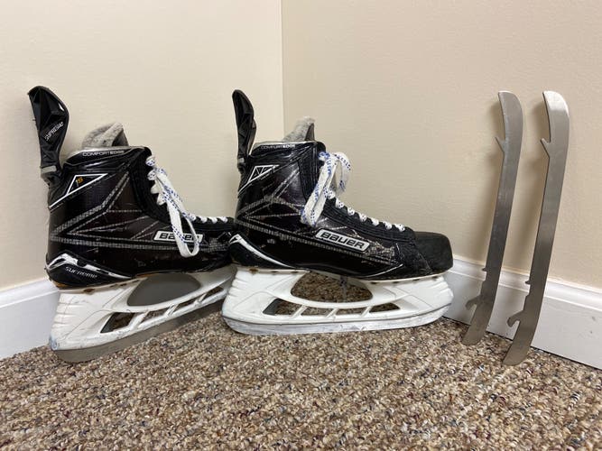 Used Bauer Regular Width Size 7.5 Supreme 1S Hockey Skates