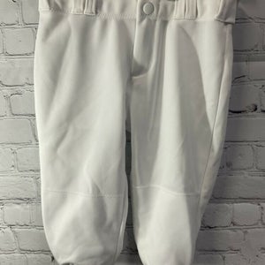 Alleson Athletics Youth Medium Girls Baseball Pants White New With Tags
