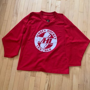 Red Jersey Hockey League Small  Jersey
