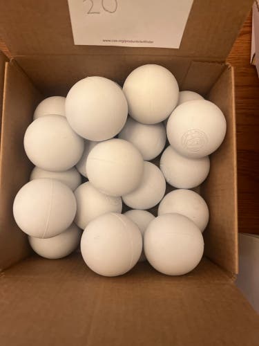New 20 pack Lacrosse Ball