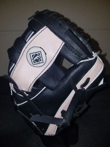 Used Franklin Pink and Black Baseball Glove 4809 9 1/2" Ready to Play RHT