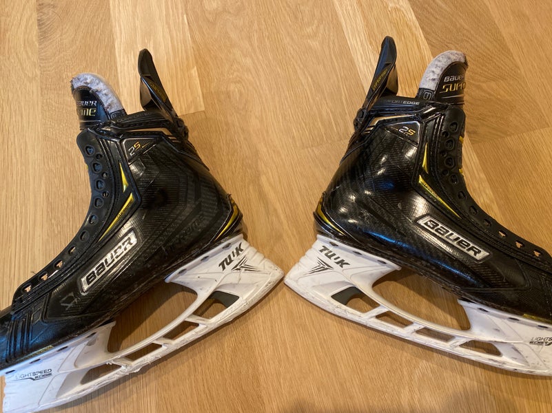 Used Bauer Extra Wide Width Size 6.5 Supreme 2S Pro Hockey Skates
