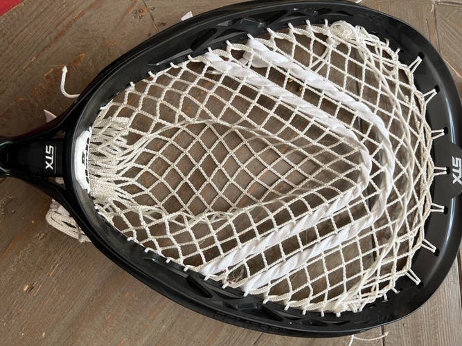 Used Strung STX Eclipse 2 Goalie Head