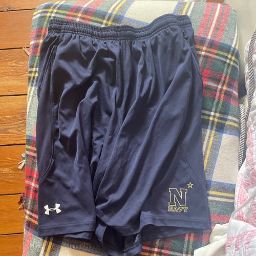 Navy Team Issued Lacrosse Shorts