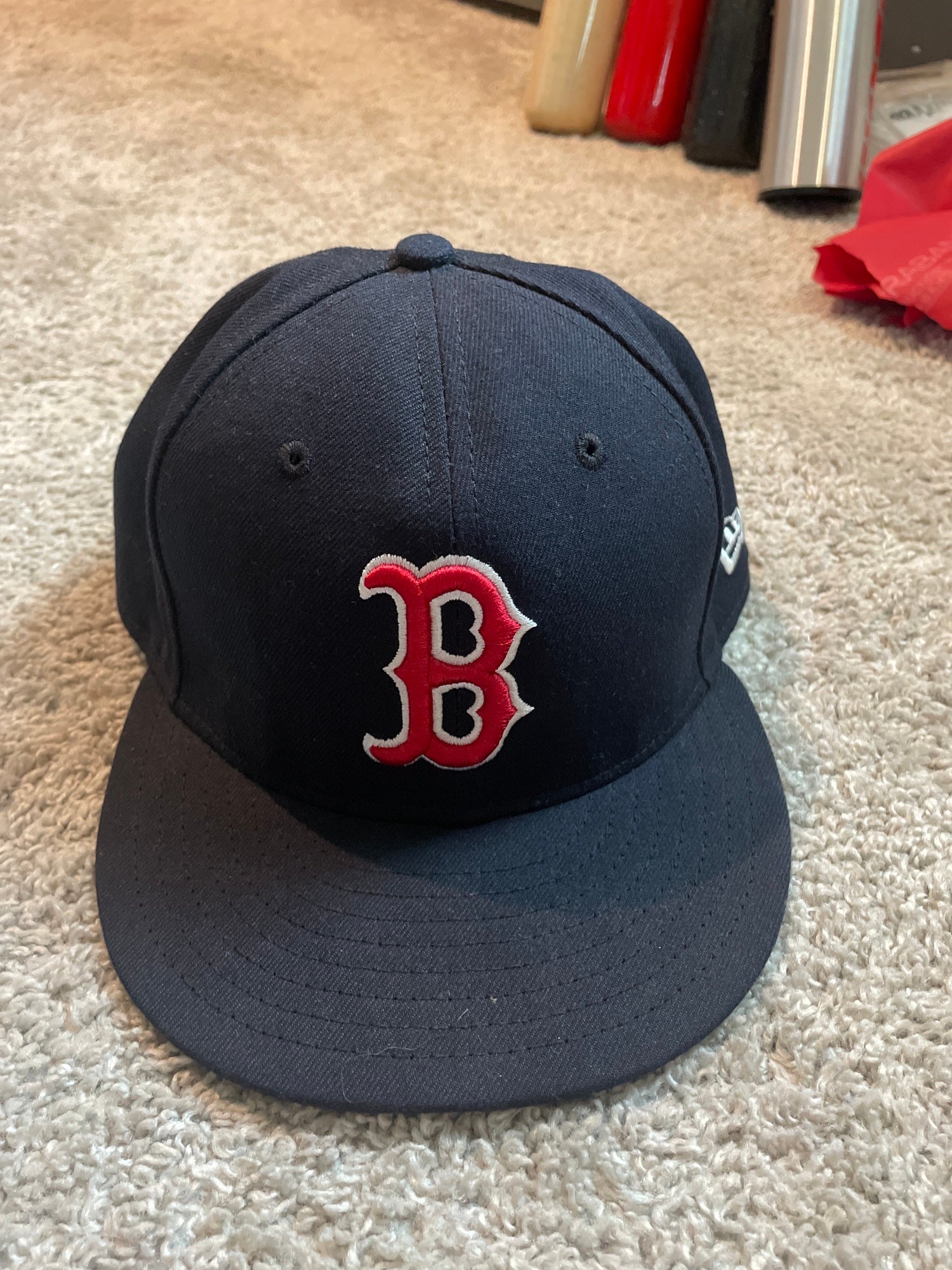 Boston Red Sox New Era Team Hat Size 7 