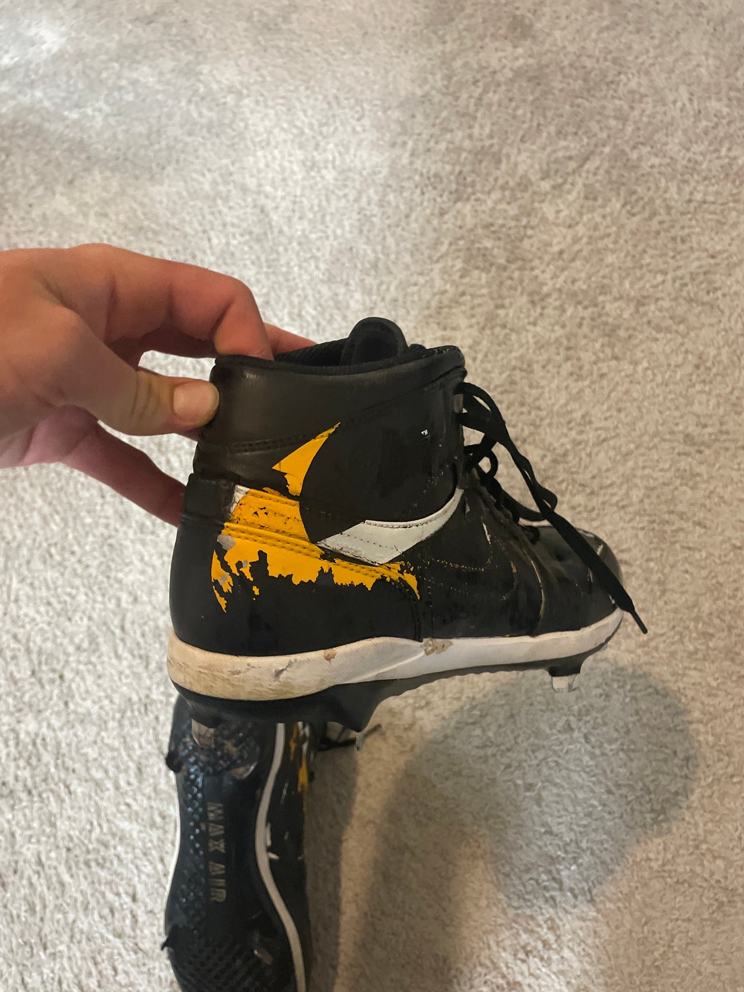 Custom Air Jordan Baseball Cleats 