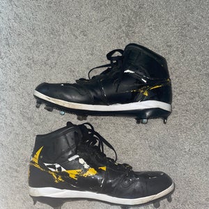 Custom Air Jordan Baseball Cleats Created By SolesbySir