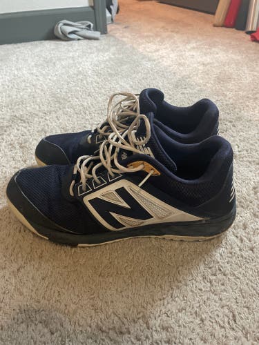 New Balance Baseball/Softball Turf Shoes Size 13 Navy Blue Color