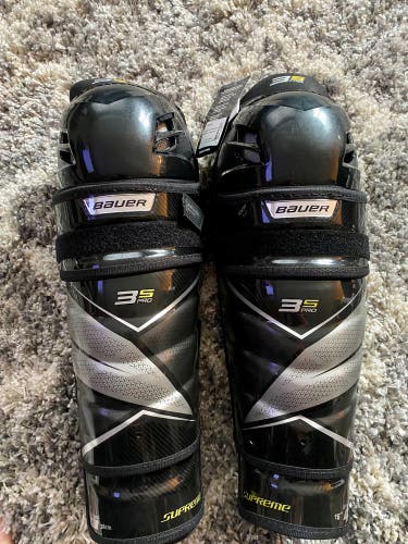 NEW Bauer Supreme 3S Pro Shin Pads 15”