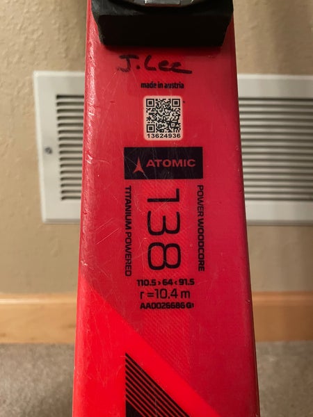 Atomic Redster S9 Skis - 138cm | SidelineSwap