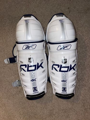 *RARE* 14” Pro Stock Reebok 4k Shin Pads