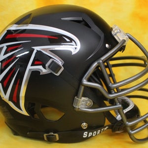 Atlanta Falcons super custom fullsize football helmet Schutt Lg full facemask