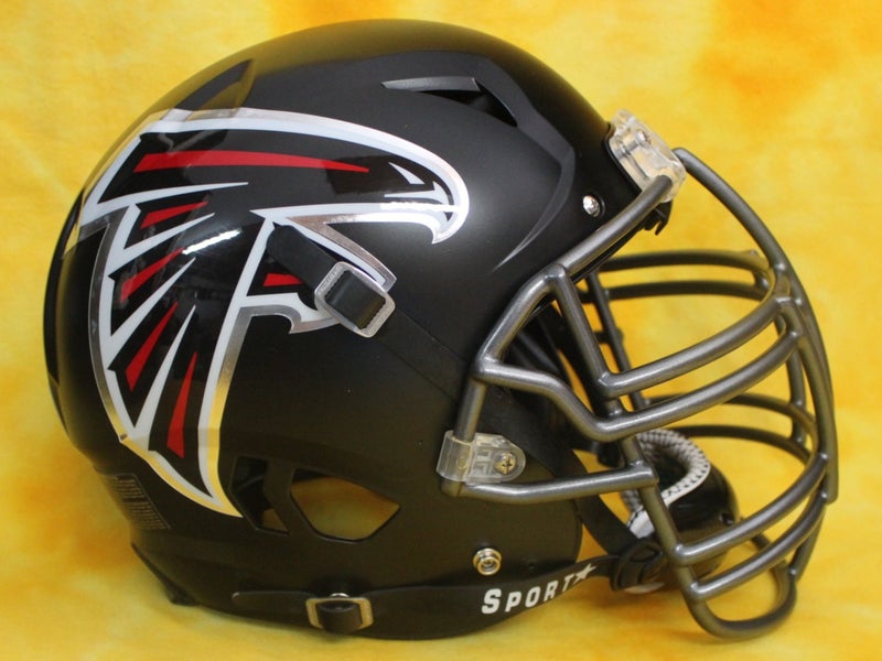 Atlanta Falcons super custom fullsize football helmet Schutt Lg