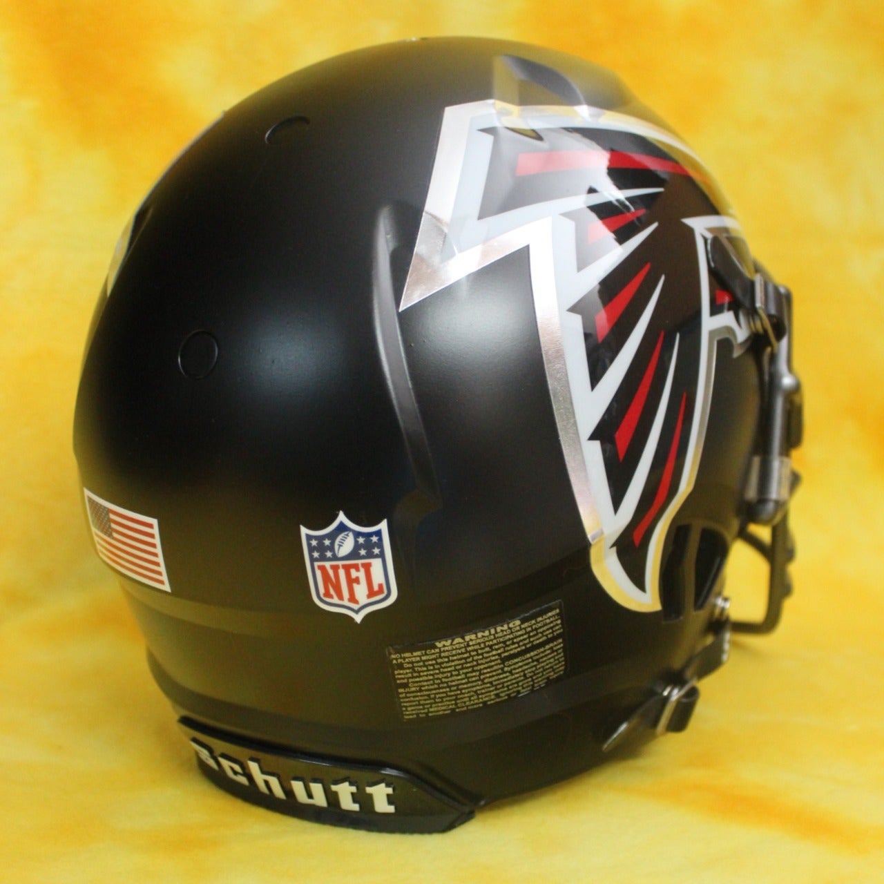 Atlanta Falcons super custom fullsize football helmet Schutt Lg full  facemask