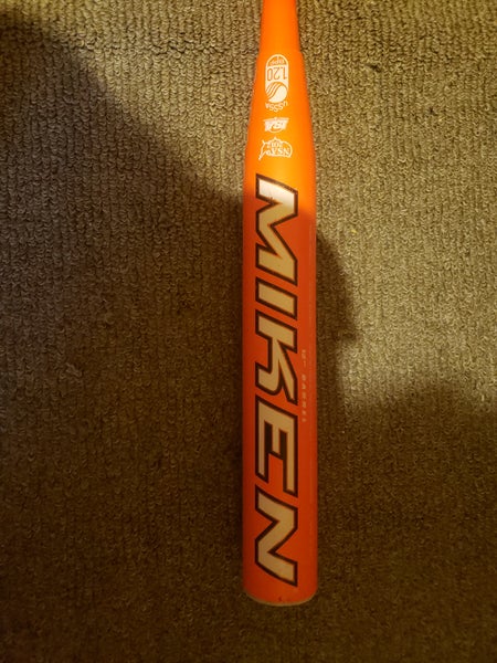 Rare! Used 2020 Miken Highlighter Super Freak Bat (-8) 26 oz 34"