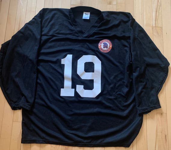 Black Northeast Generals NAHL XL  Jersey