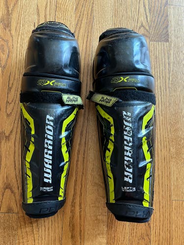 Warrior Alpha QXPro Shin Pads 14”