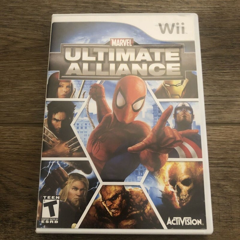 Marvel: Ultimate Alliance (Nintendo Wii 2006) Complete & Tested