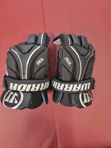 Used Player's Warrior Burn Pro Lacrosse Gloves 10"