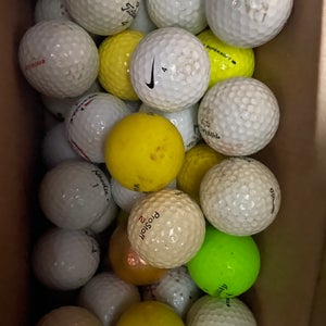 Golf balls mixed brands 50 Pc