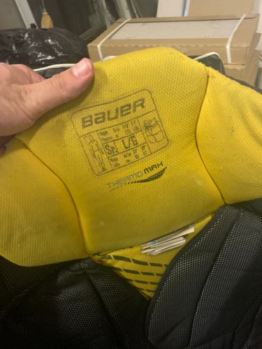 Used Large Bauer Supreme Pro Hockey Goalie Pants