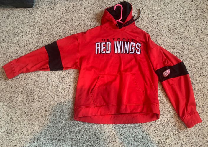 NHL Detroit RedWings Youth Large Hooded Sweatshirt