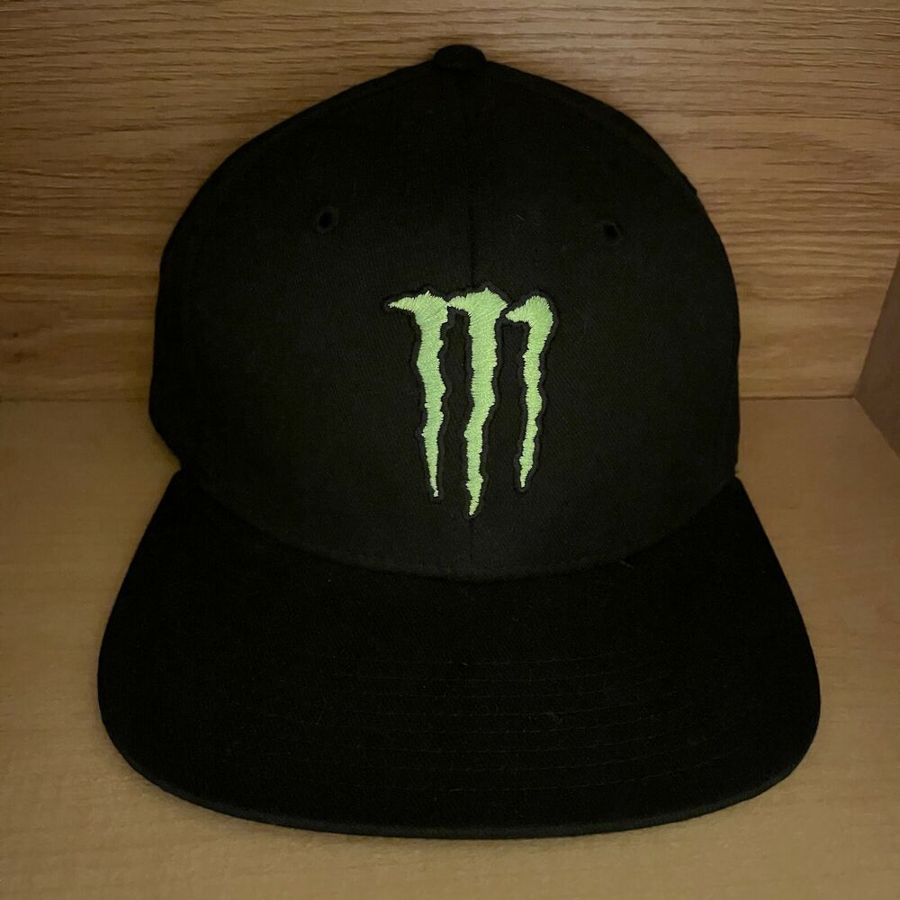 black monster energy hat 