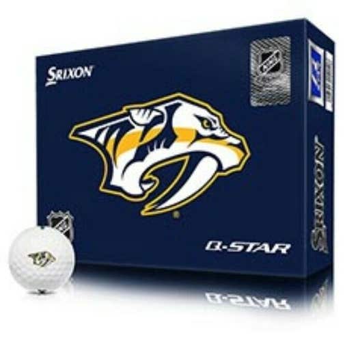 Srixon Q-Star NHL Nashville Predators Golf Balls - 6 Dozen Pack