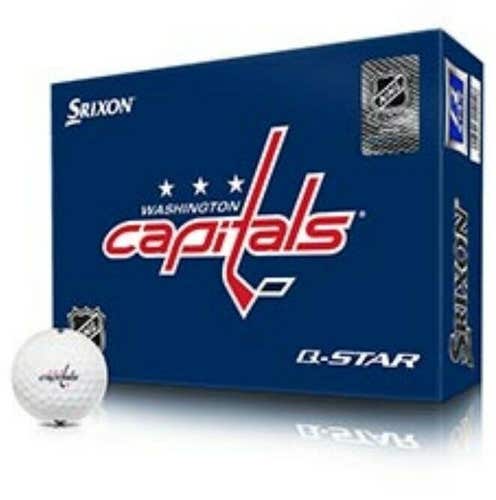 Srixon Q-Star NHL Washington Capitals Golf Balls - 6 Dozen Pack