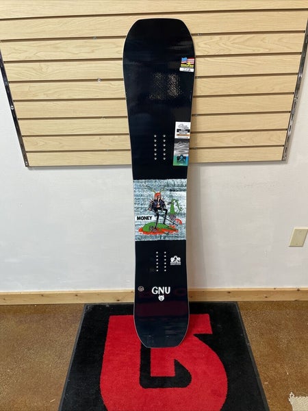 Brand New Gnu Money Snowboard 156