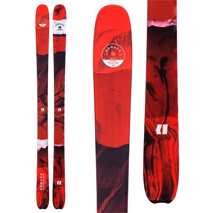 New Armada Alpine Touring Tracer 88 Skis Without Bindings