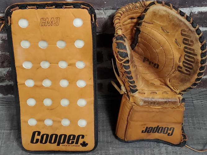 Vintage Cooper GM9 Blocker & Catcher Set