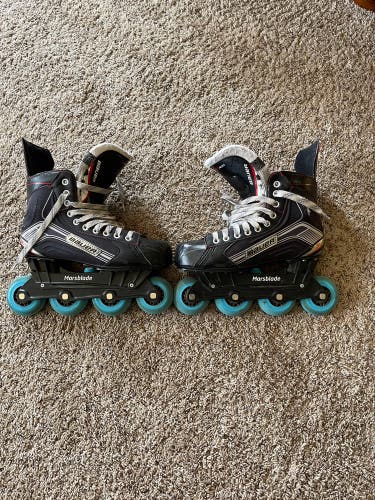 Marsblade off-ice training inline rollerblades with Bauer x400 boot