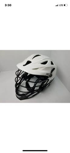White r lacrosse helmet cascade