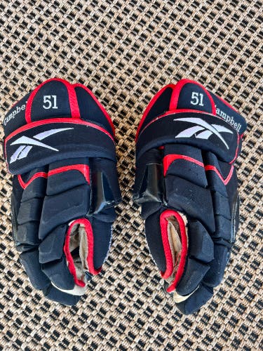 Reebok Pro Stock Brian Campbell 14” Hockey Gloves