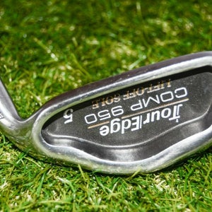 Tour Edge 	Comp 950 	5 Iron 	Right Handed	37.5"	Steel 	Stiff	New Grip