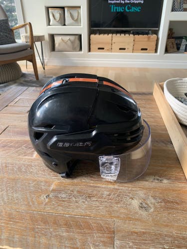 USHL Used Large Bauer Re-Akt 95 Helmet Pro Stock