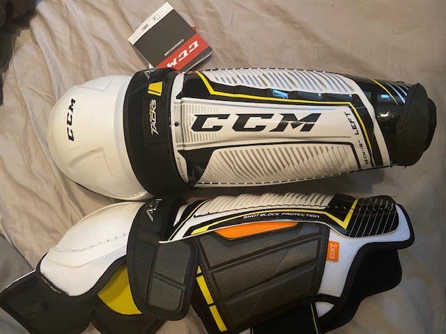 New CCM Super Tacks AS1 Shin Pads