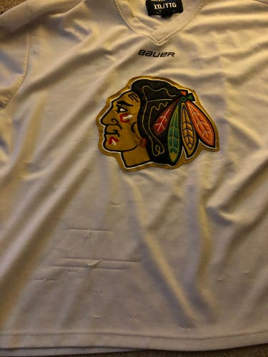 Chicago Blackhawks UND Fighting Sioux hockey practice jersey XXL